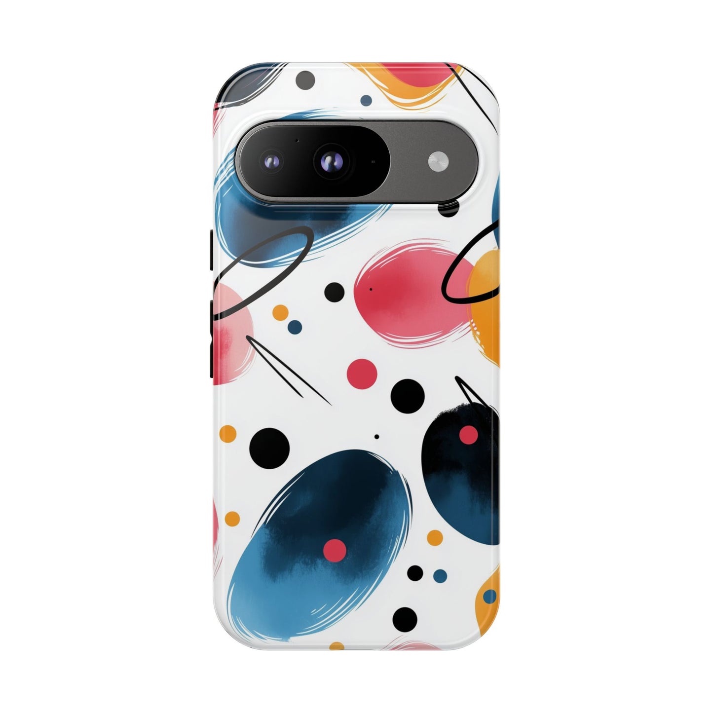 Retro Memphis Vibes – Abstract Art Phone Case for iPhone, google Pixel & Samsung