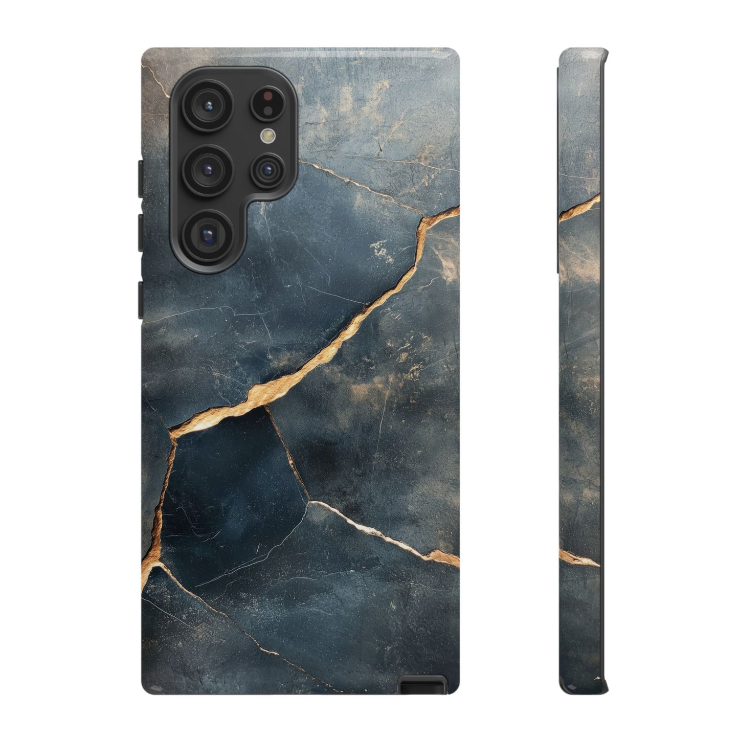 Cracked Marble Stone Phone Case for iPhone, Samsung & Google Pixel