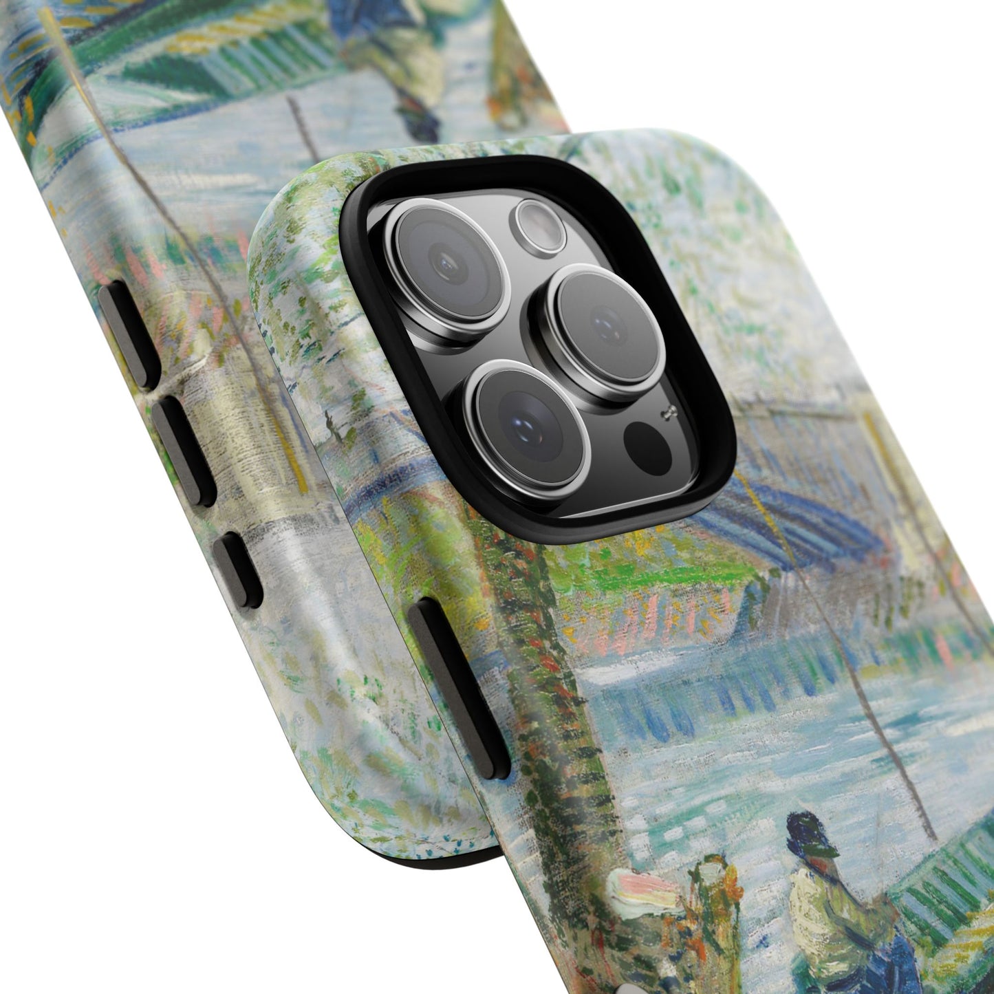 Vincent Van Gogh Fisherman Painting Phone Case - Art Case for iPhone, Samsung & Google Pixel