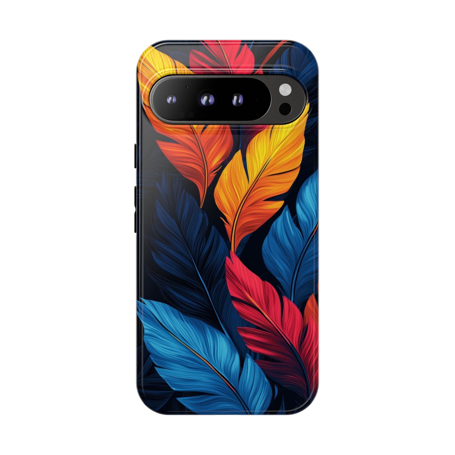 Jungle Toucan Feathers Phone Case β Vibrant & Unique for iPhone, Pixel & Samsung