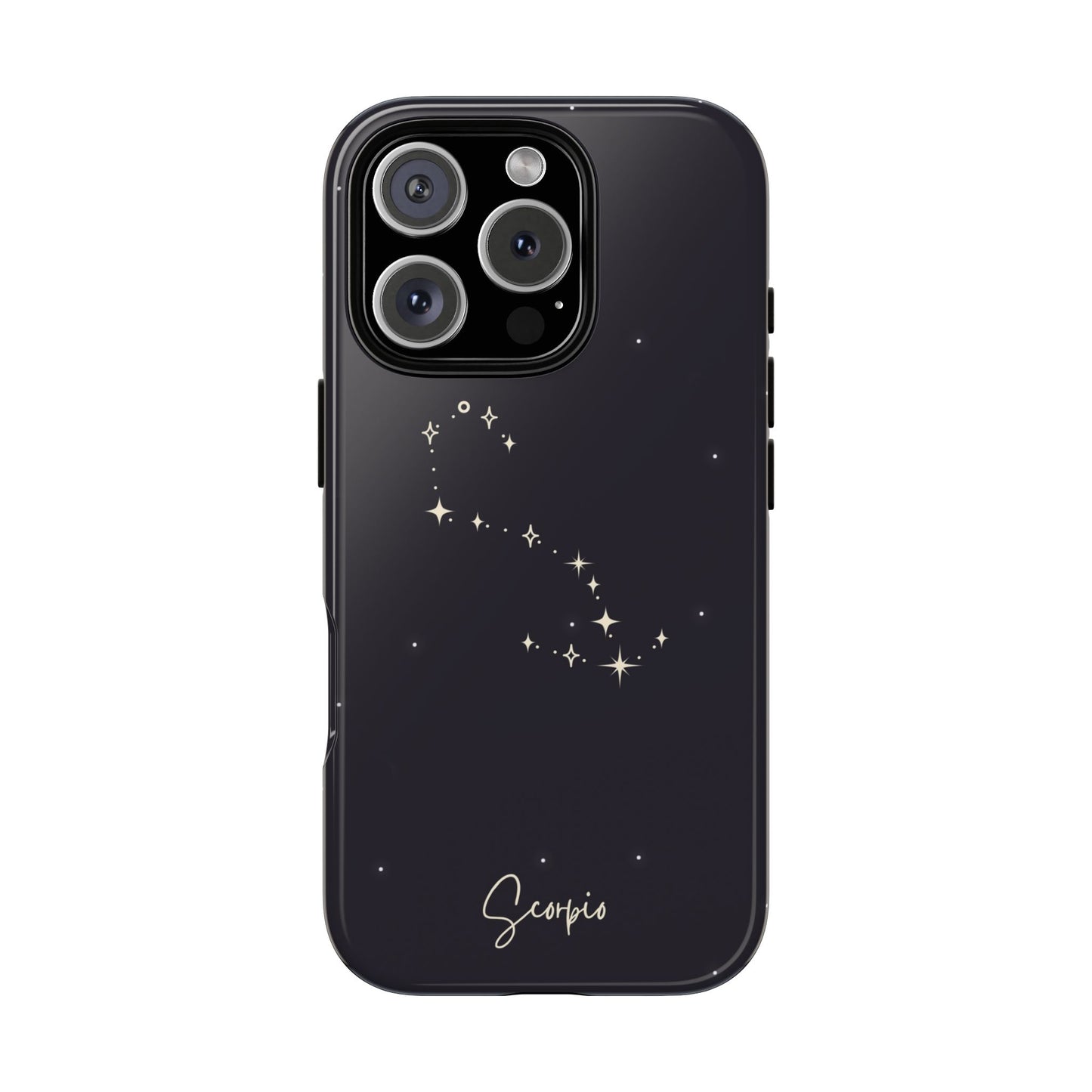 Scorpio Zodiac Night Sky Case – Mysterious Star Pattern – Cosmic Style for iPhone, Samsung & Google Pixel
