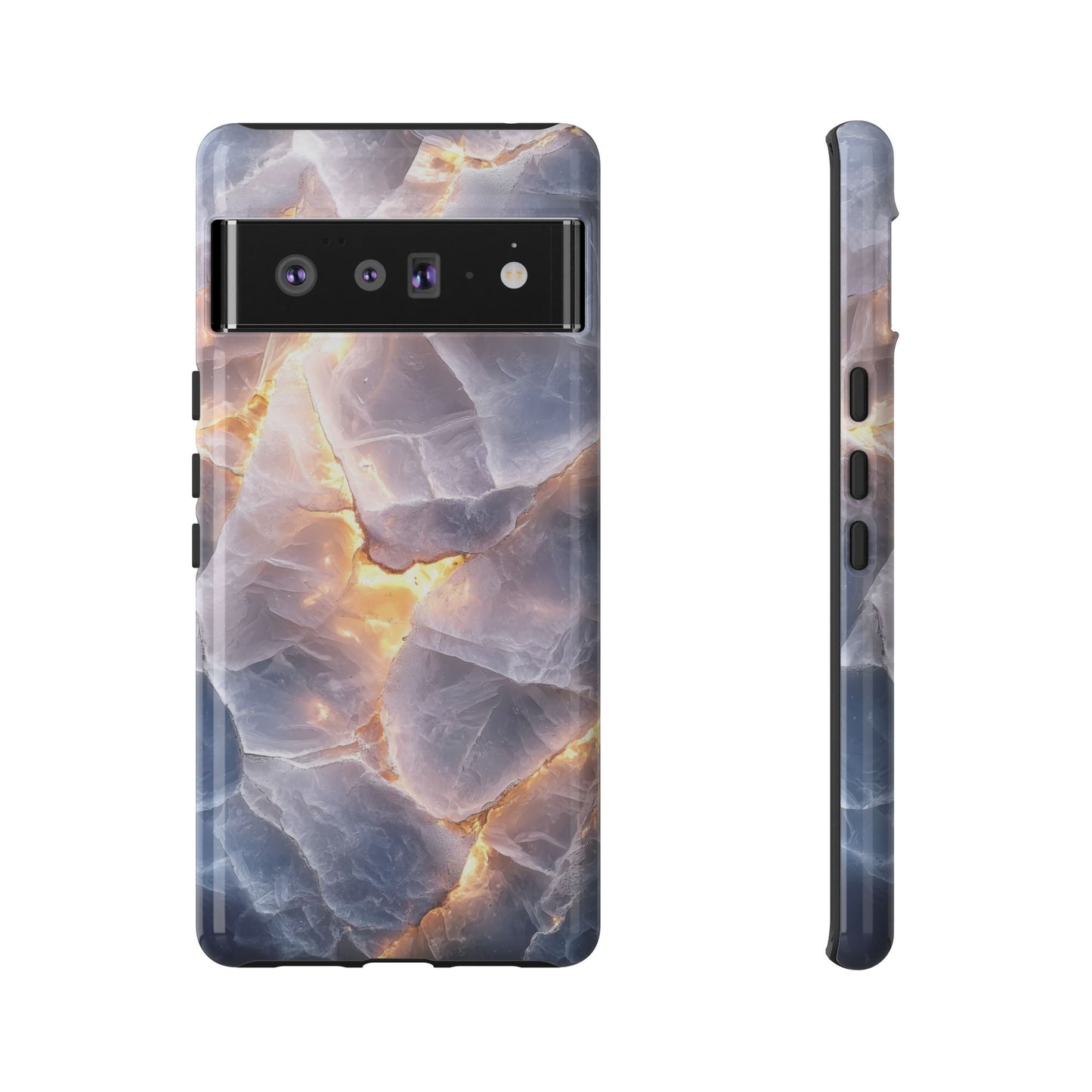 Glowing Crystal Stone Phone Case – iPhone, Google Pixel, Samsung