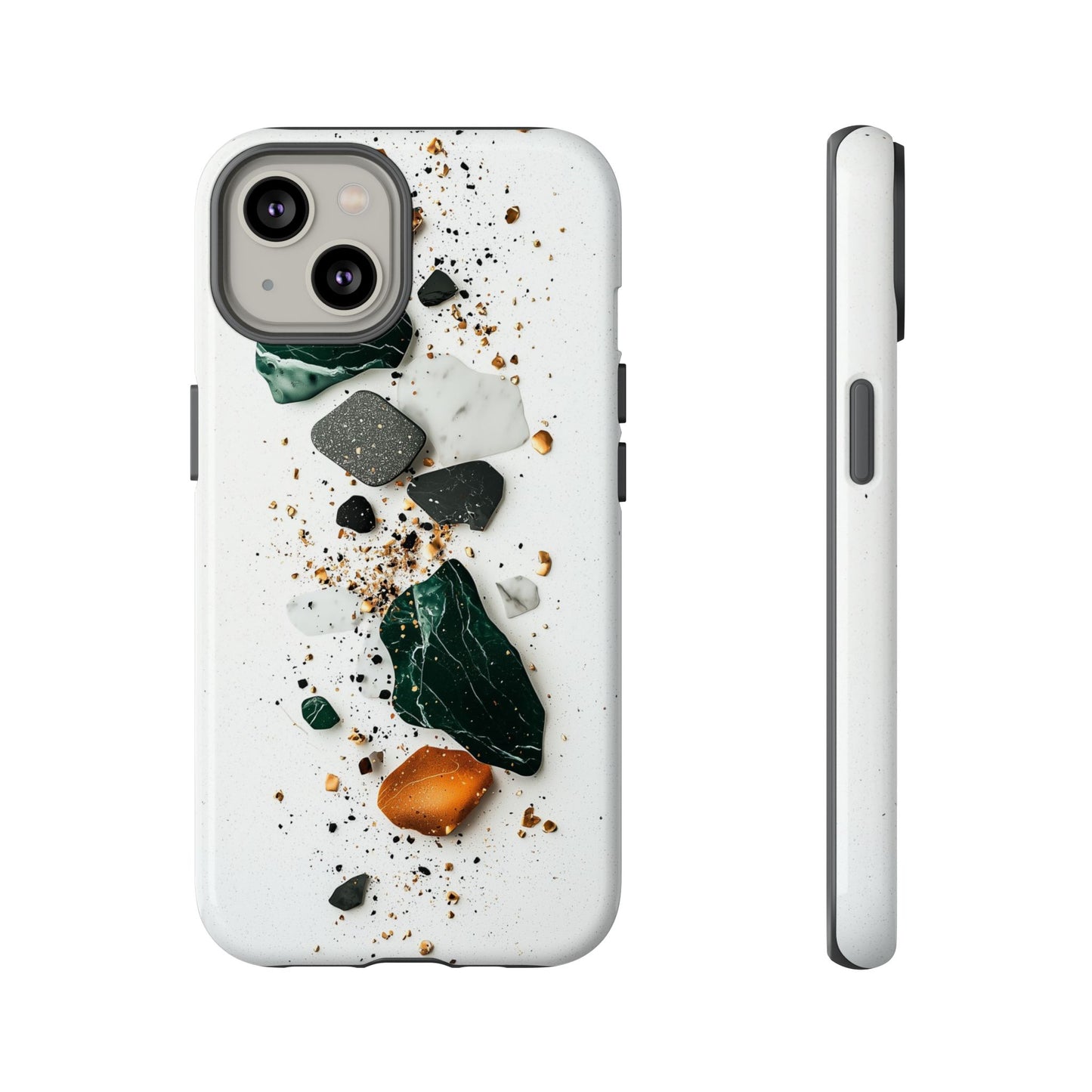 Modern Terrazzo Luxe – Fragment Art Phone Case for iPhone, google Pixel & Samsung