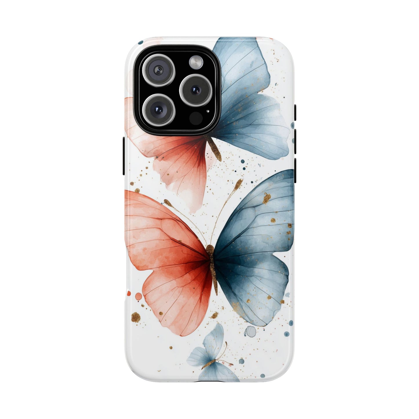 Golden Wings" – Elegant Butterfly Art Case for iPhone, google Pixel & Samsung