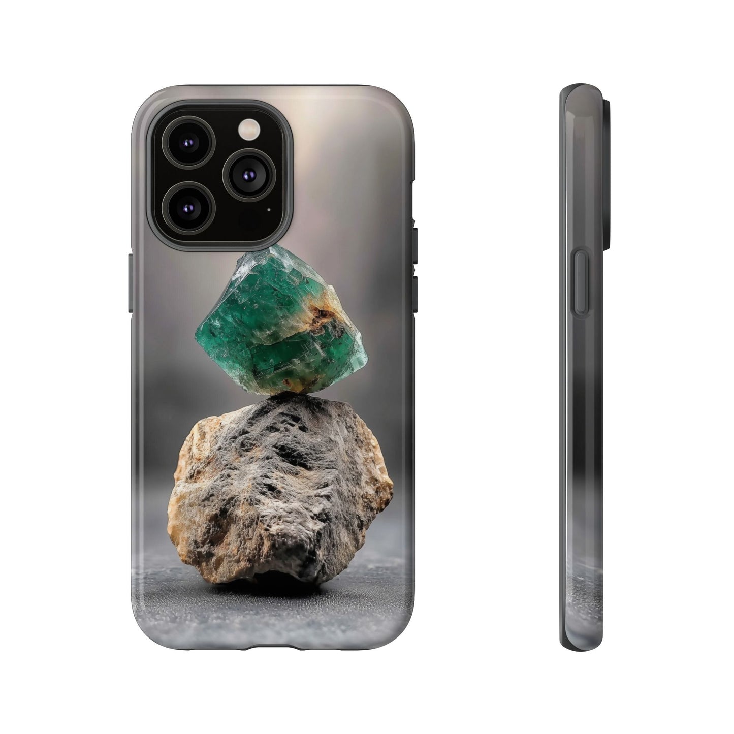 Balanced Emerald Phone Case for iPhone, Samsung & Google Pixel