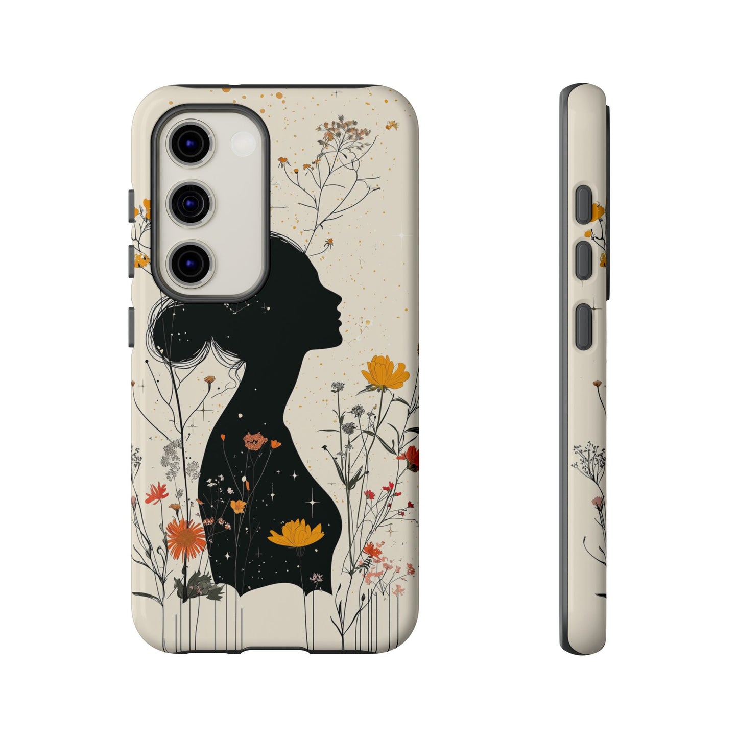 Celestial Bloom Boho Phone Case for iPhone, Pixel & Samsung