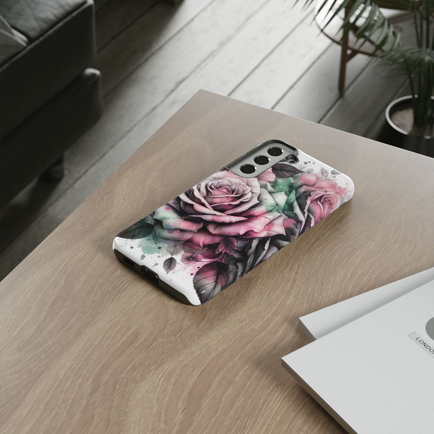 Rosy Romance Art Mobile Case