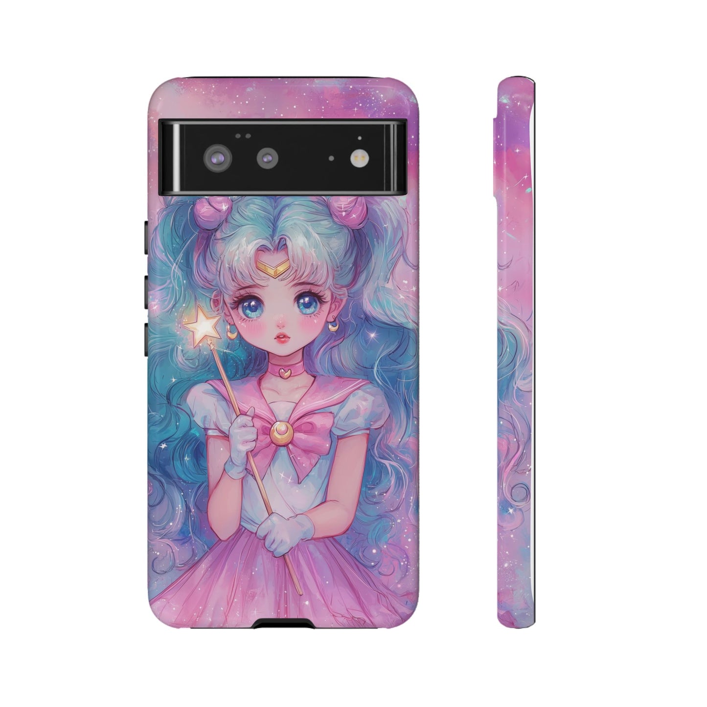 Magical Moon Guardian Anime Phone Case for iPhone, Samsung, Google Pixel