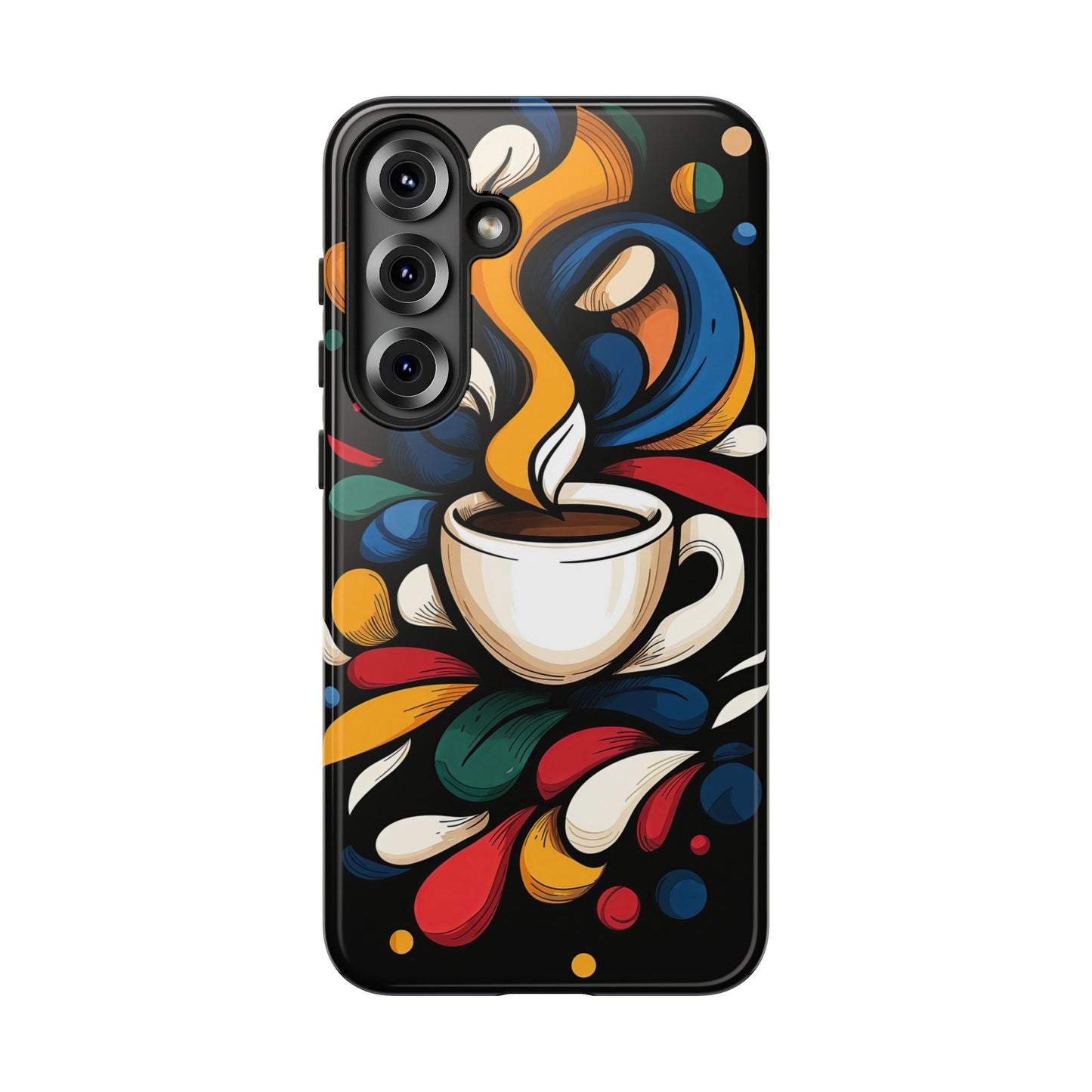 Brewed Blooms – Coffee & Color Floral Case for iPhone, Pixel & Samsung