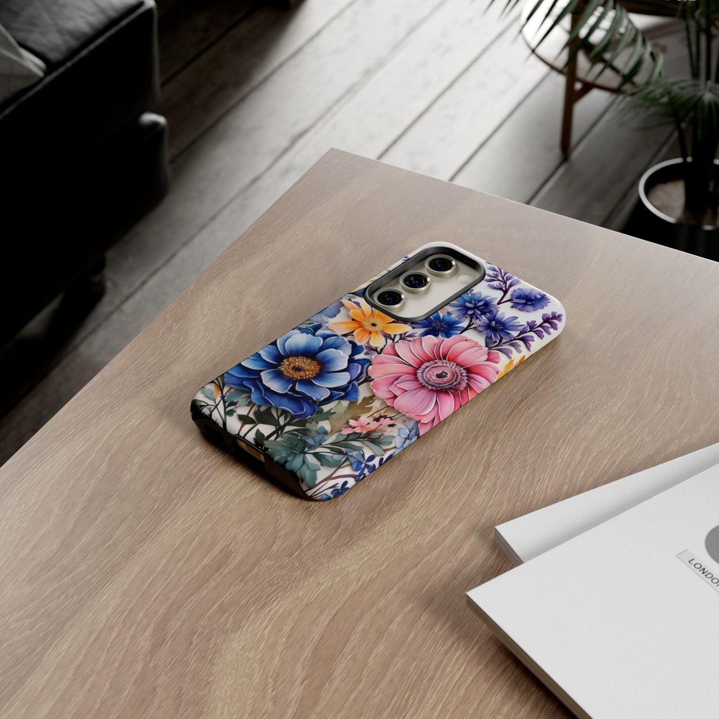 Elegant Floral Bouquet Mobile Case – Vibrant Botanical Art