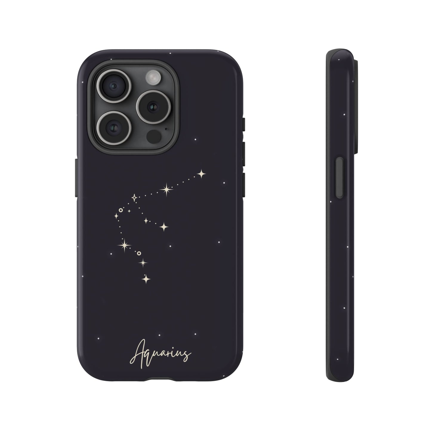 Aquarius Star Map Phone Case – Futuristic & Celestial Design – Cosmic Aesthetic for iPhone, Samsung & Google Pixel