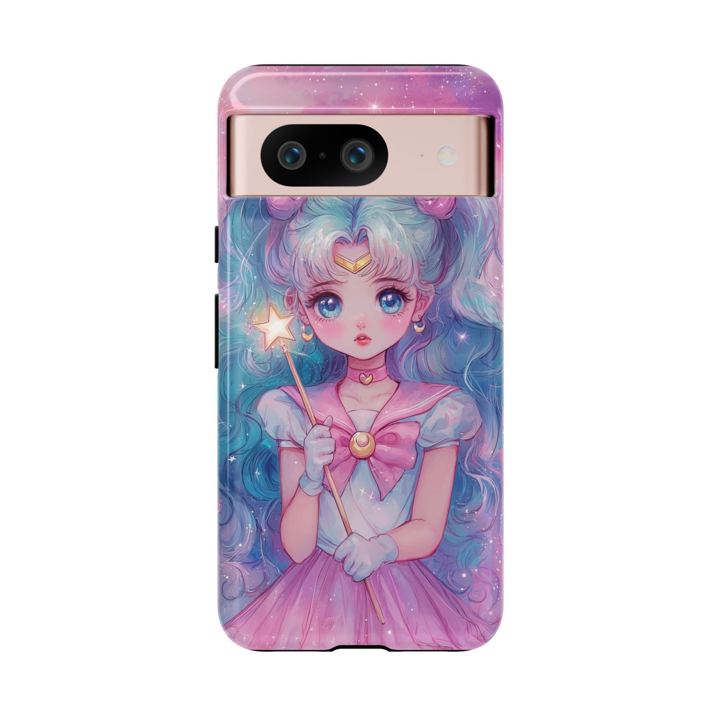 Magical Moon Guardian Anime Phone Case for iPhone, Samsung, Google Pixel