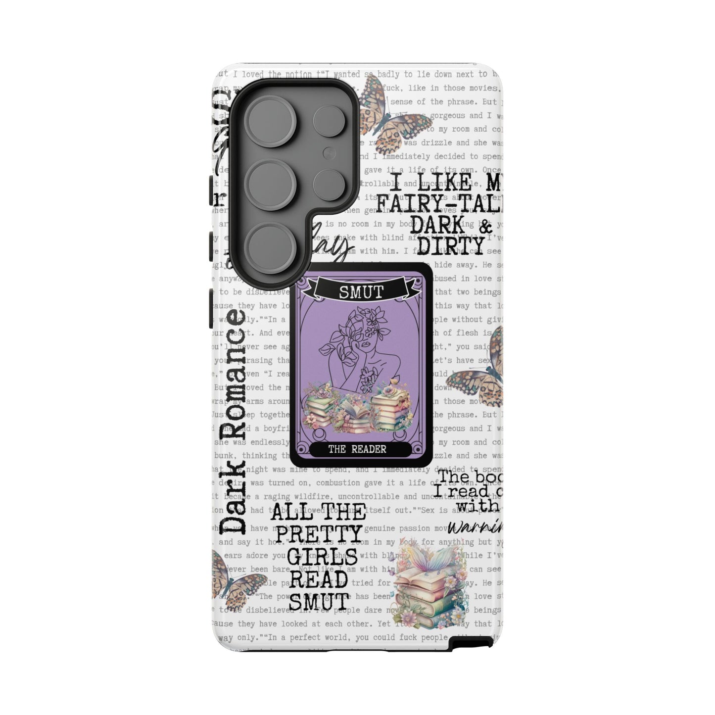 Smut Queen Phone Case β iPhone, Samsung & Google Pixel Cute Bookish Cover, Book Lover Gift