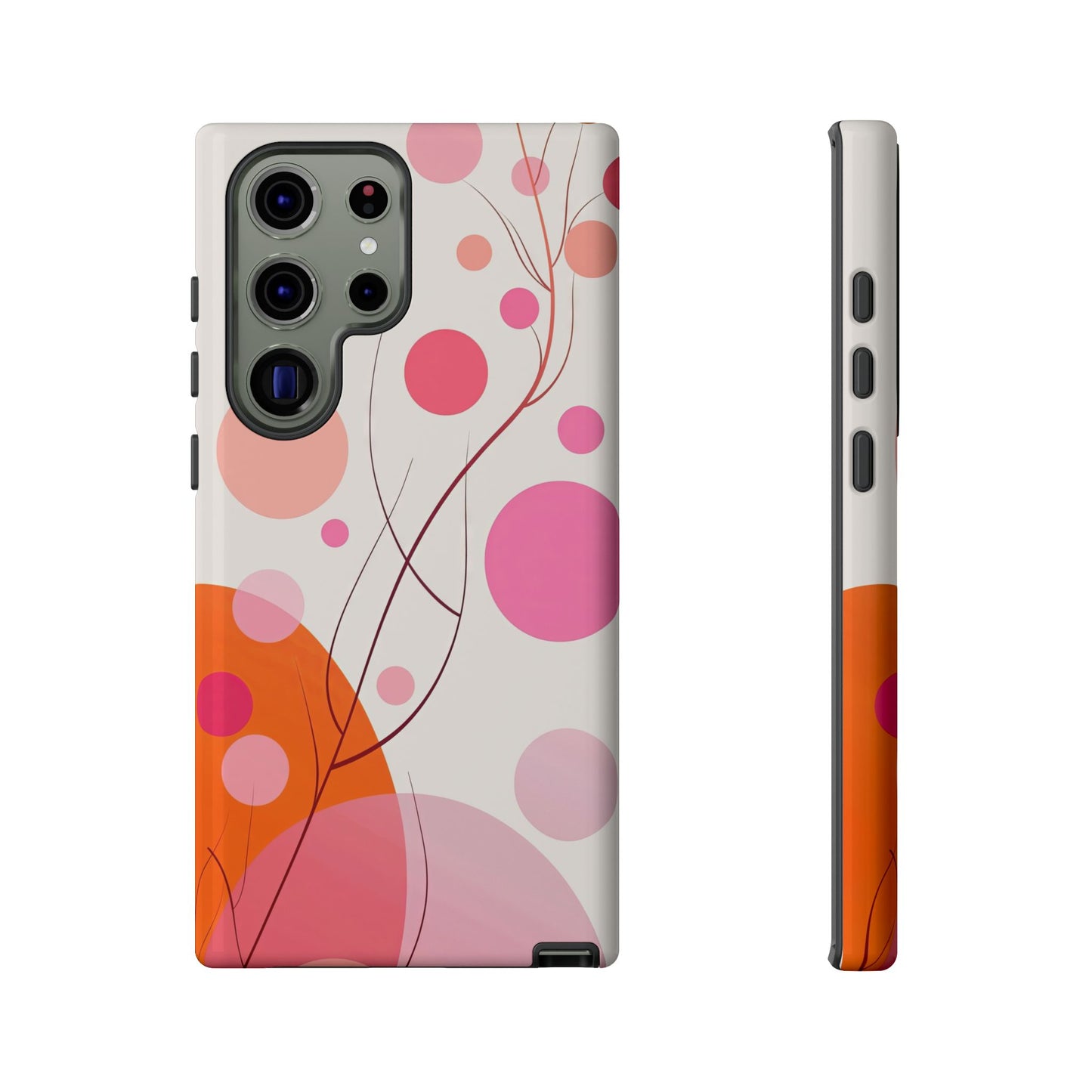 Blush Bloom – Abstract Floral Phone Case for iPhone, Samsung & Pixel