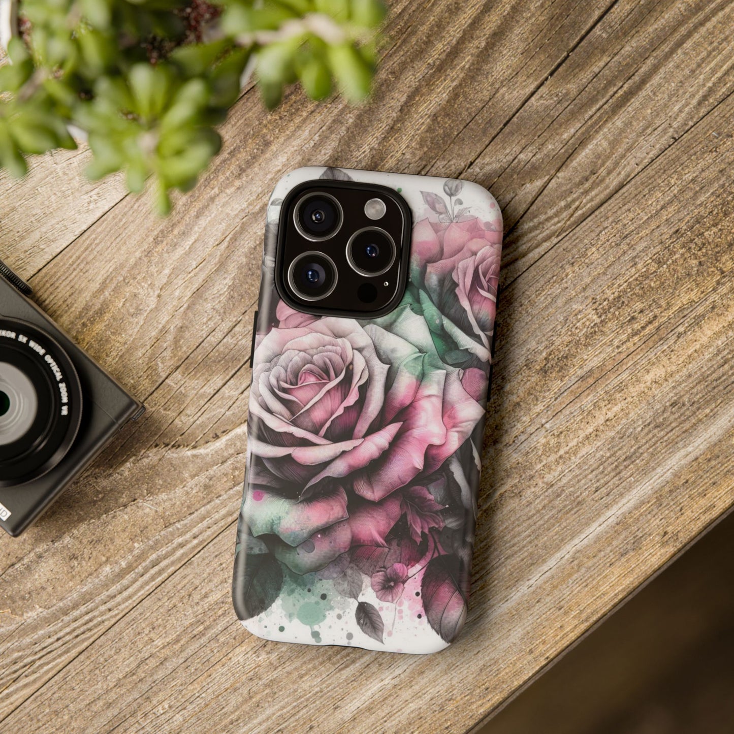 Rosy Romance Art Mobile Case