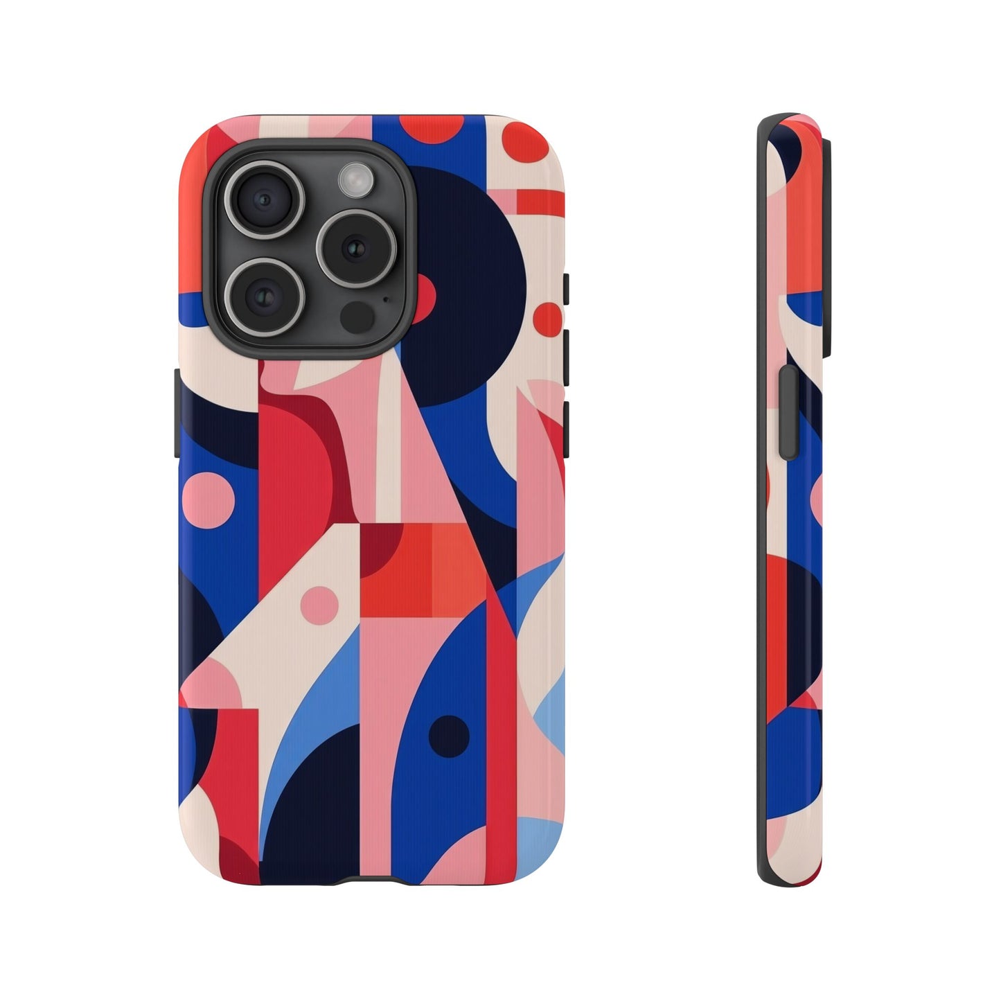 Modern Muse – Bold Abstract Portrait Phone Case for iPhone, Samsung & Pixel