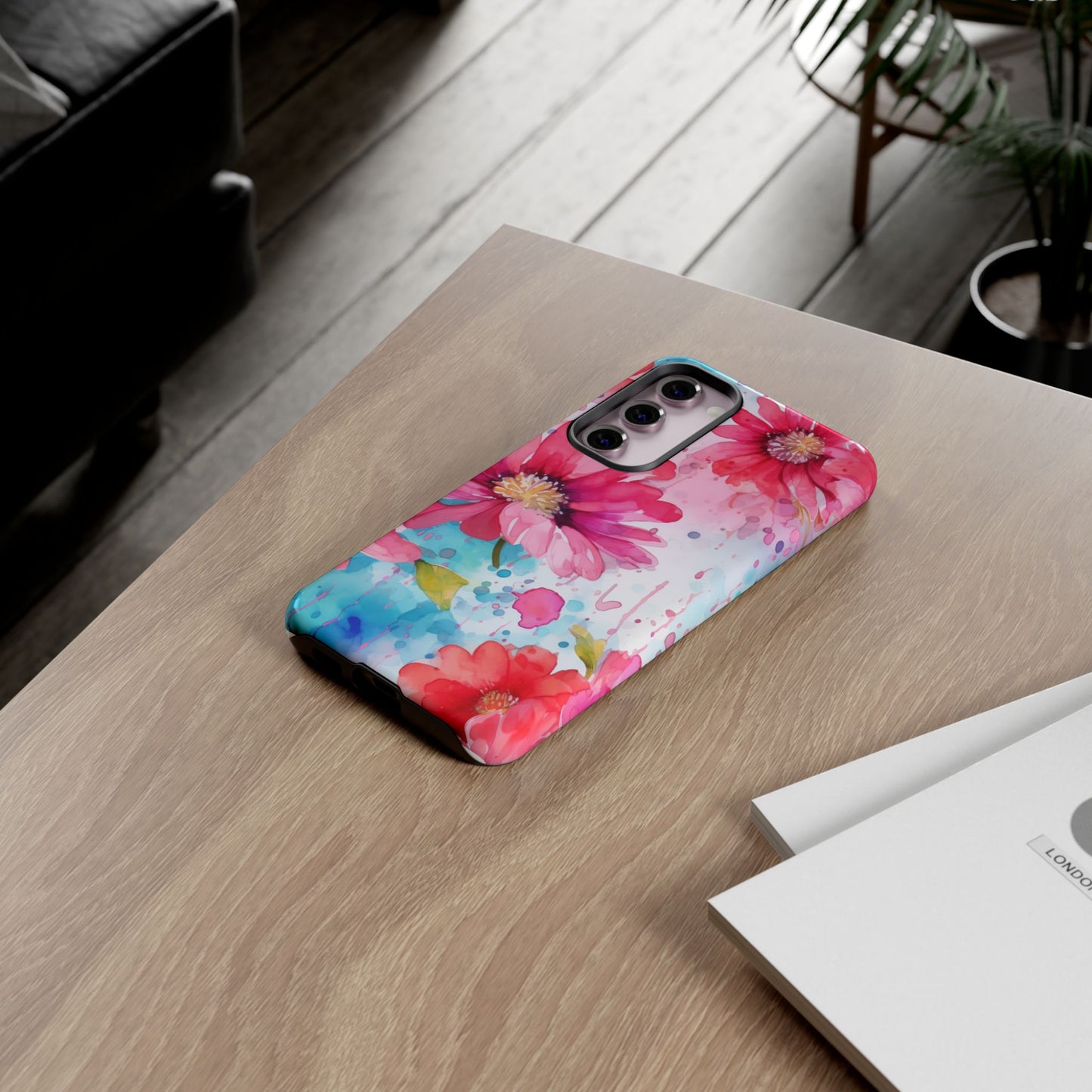 Watercolor Bloom Floral Mobile Case