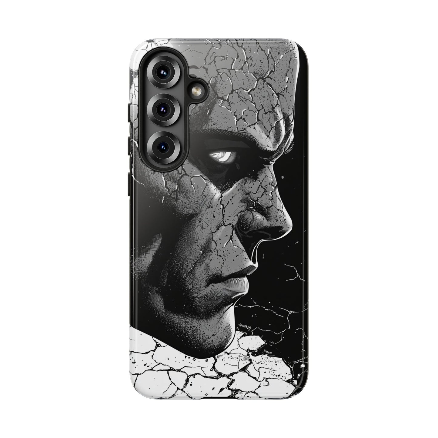 Shattered Reflections of a Symbiotic Soul: The Rise of a Dark Anti-Hero Phone Case for iPhone, Samsung & Pixel