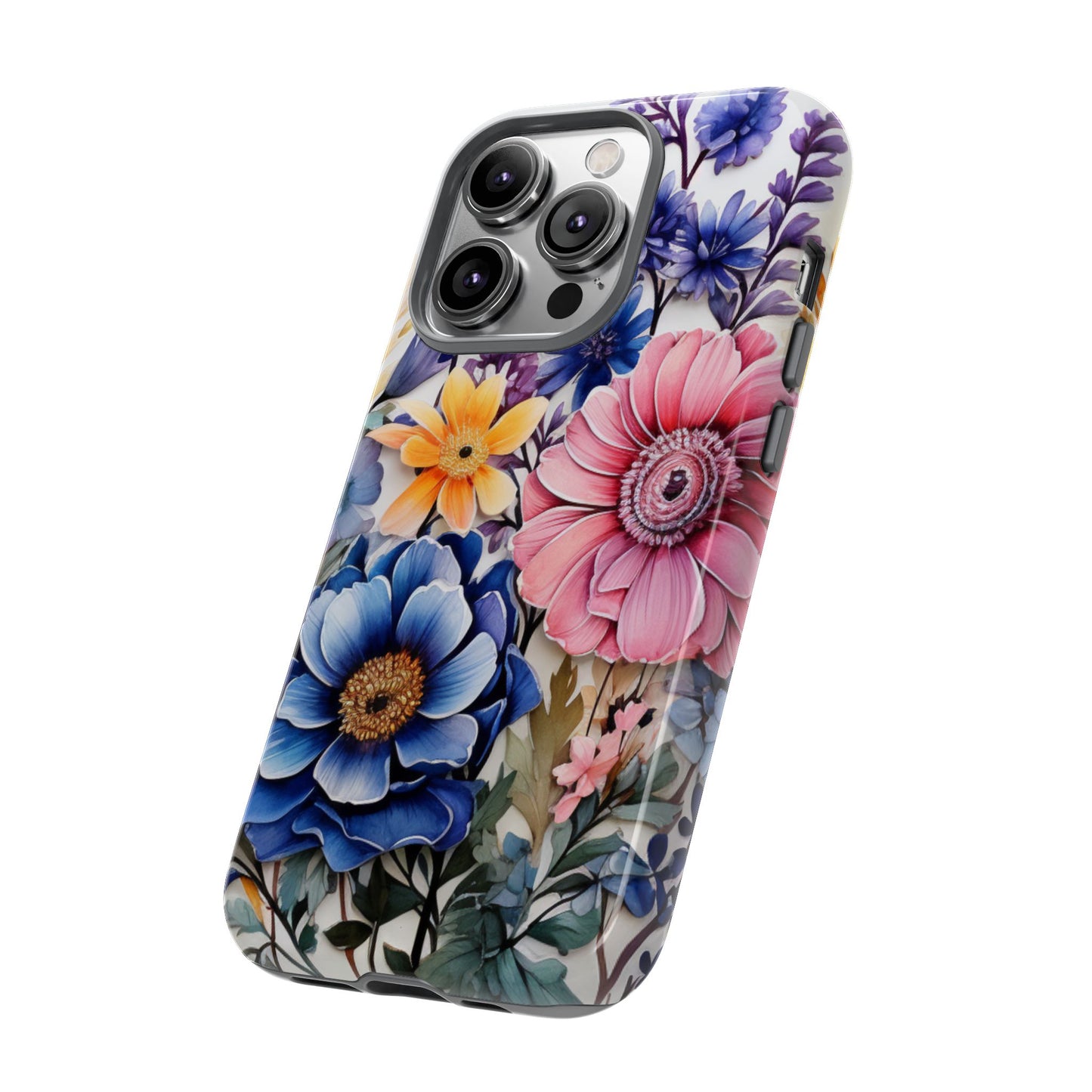 Elegant Floral Bouquet Mobile Case – Vibrant Botanical Art