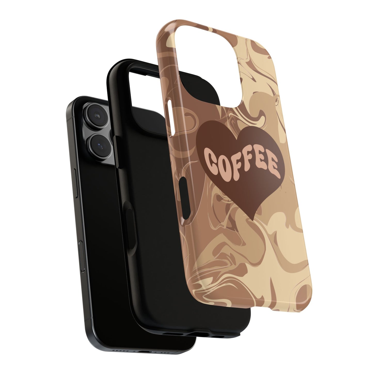 Retro Coffee Aesthetic Phone Case – Vintage Coffee Lover’s Design for iPhone, Samsung & Google Pixel