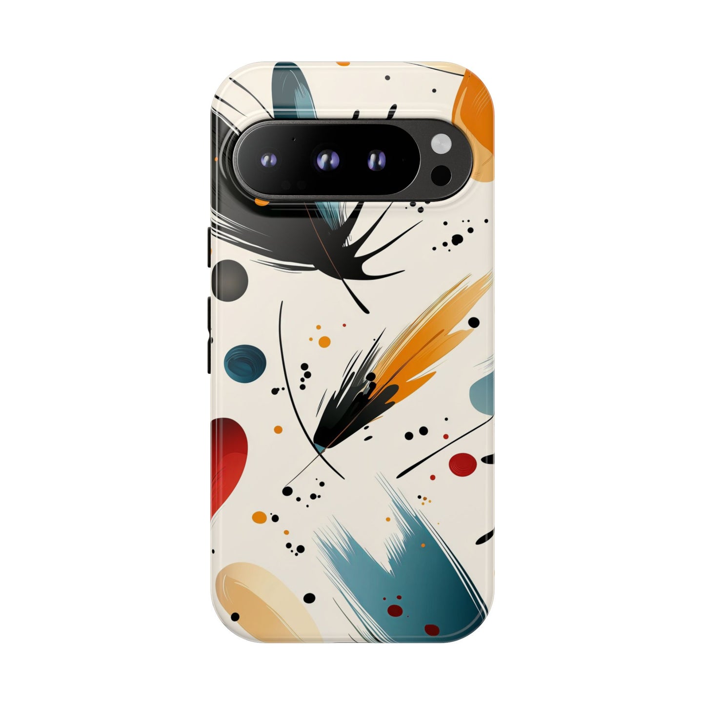 Feathered Motion Abstract Phone Case for iPhone, Samsung & Pixel