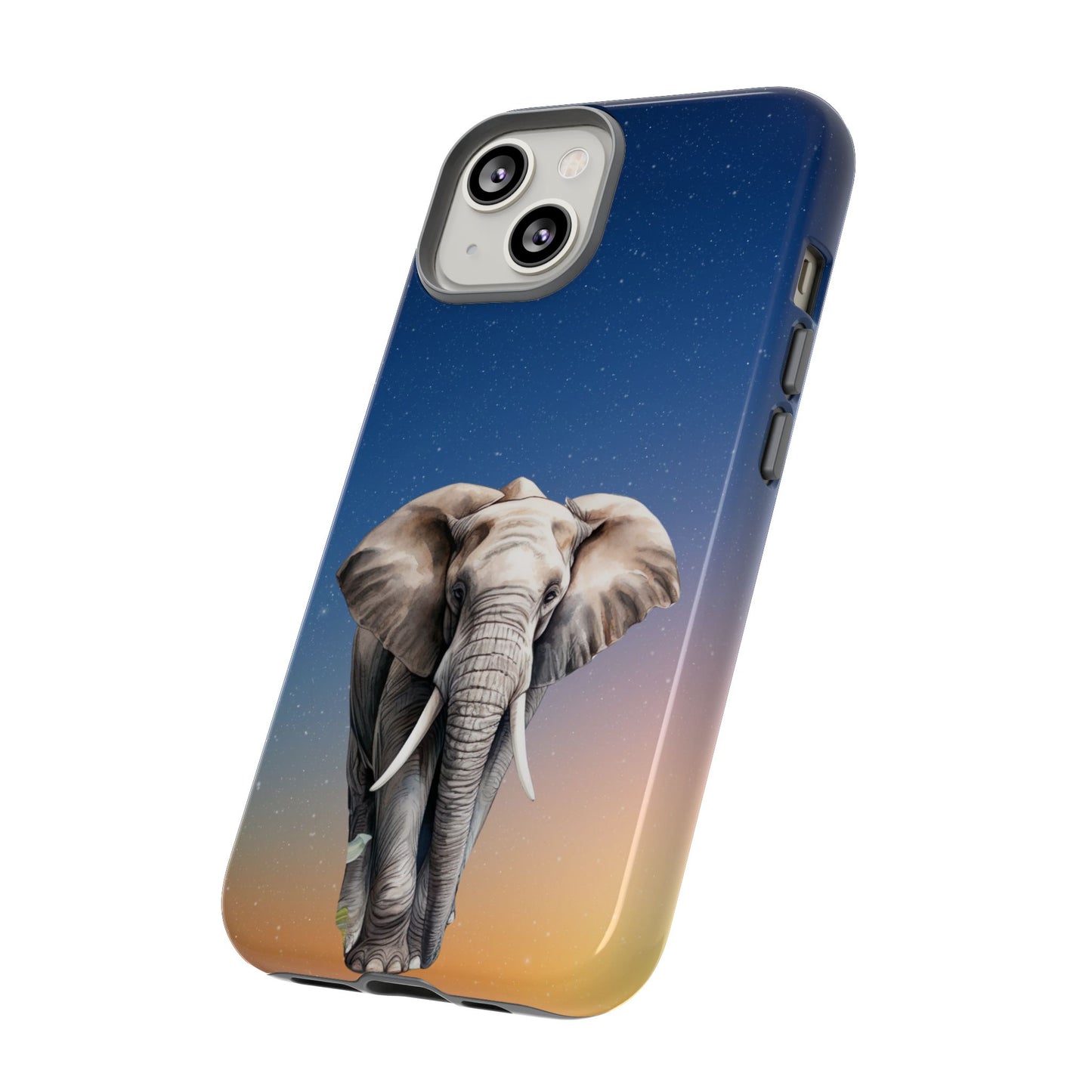 Celestial Elephant Mobile Cover – Dreamy Night Sky Aesthetic