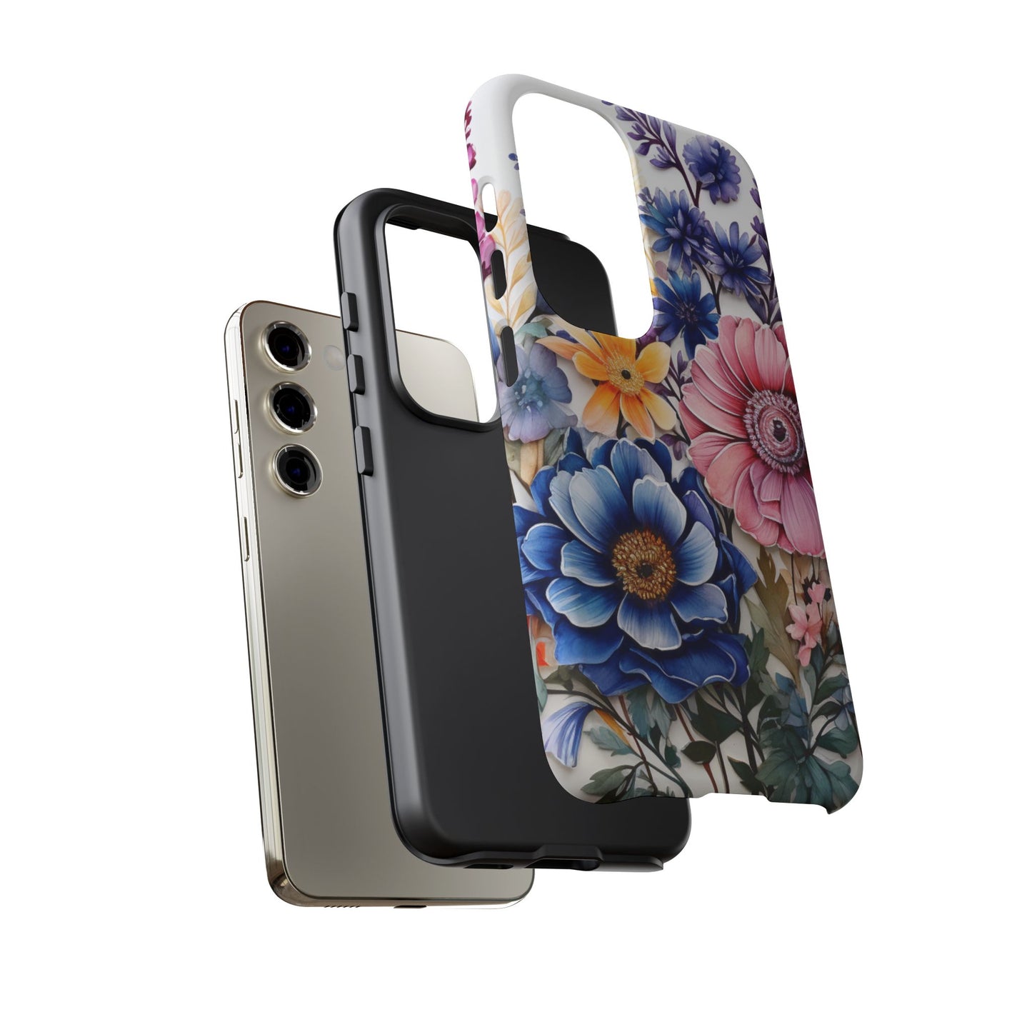 Elegant Floral Bouquet Mobile Case – Vibrant Botanical Art