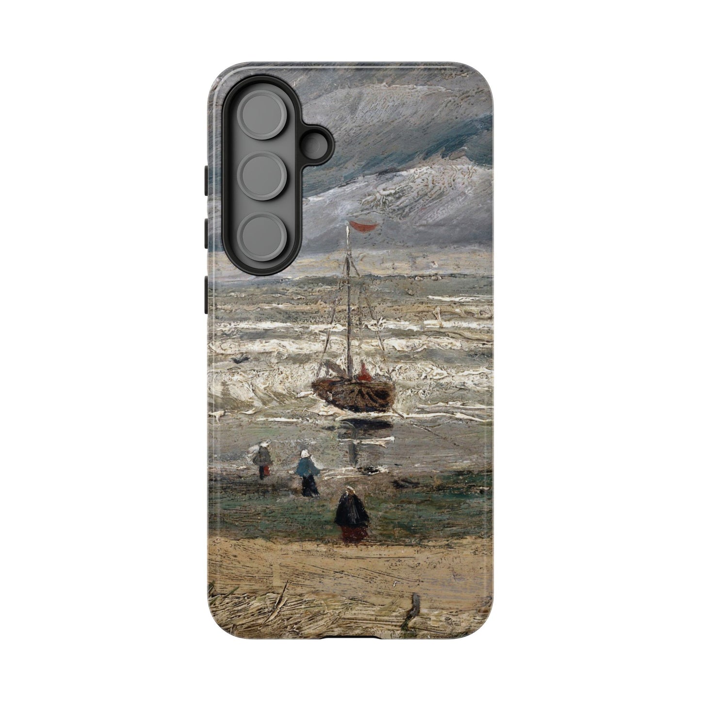 Vincent Van Gogh Phone Case - iPhone, Samsung, Google Pixel Cover - Ocean & Boat Painting Phone Case - Van Gogh Art Gift - Nautical Phone Case, Coastal Life Lover Gift