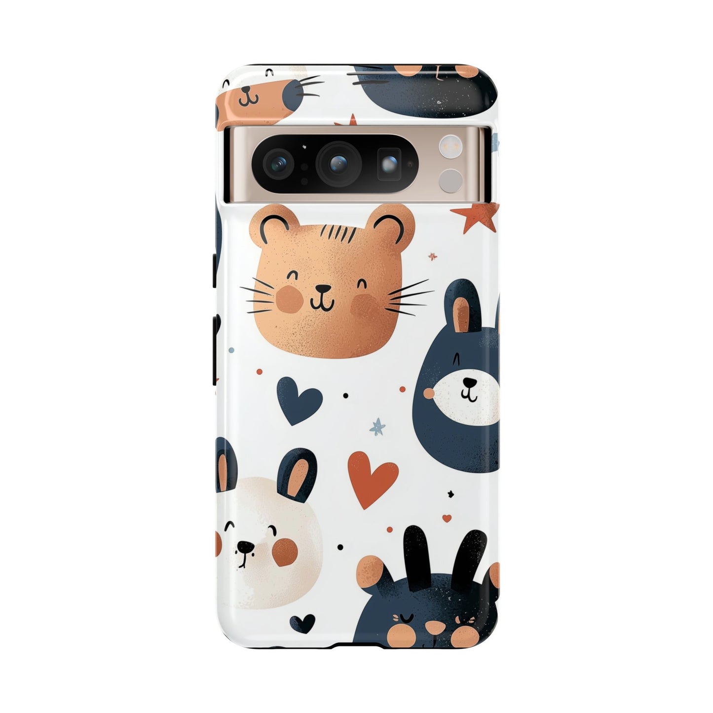 Cute Critters Anime Phone Case for iPhone, Samsung, Google Pixel