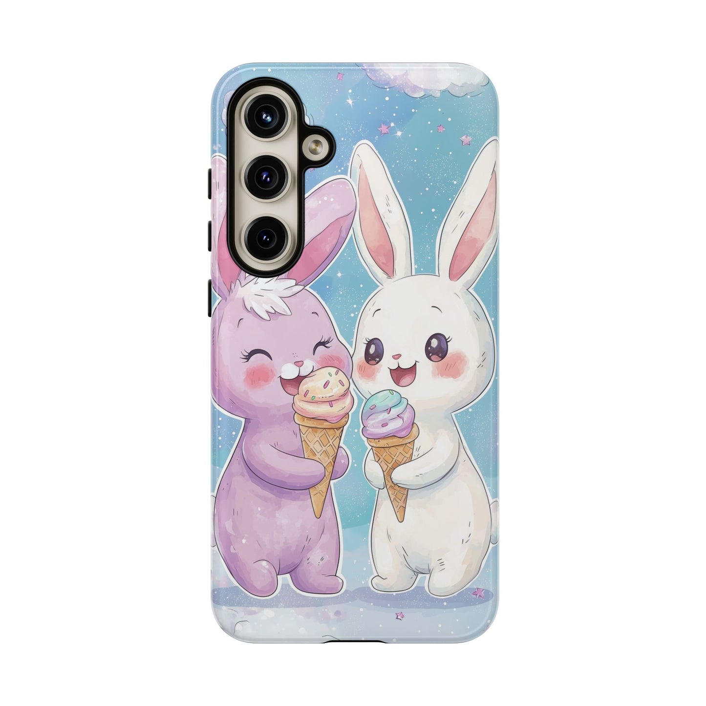 Sweet Bunny Bliss - Kawaii Anime Phone Case for iPhone, Samsung, Google Pixel