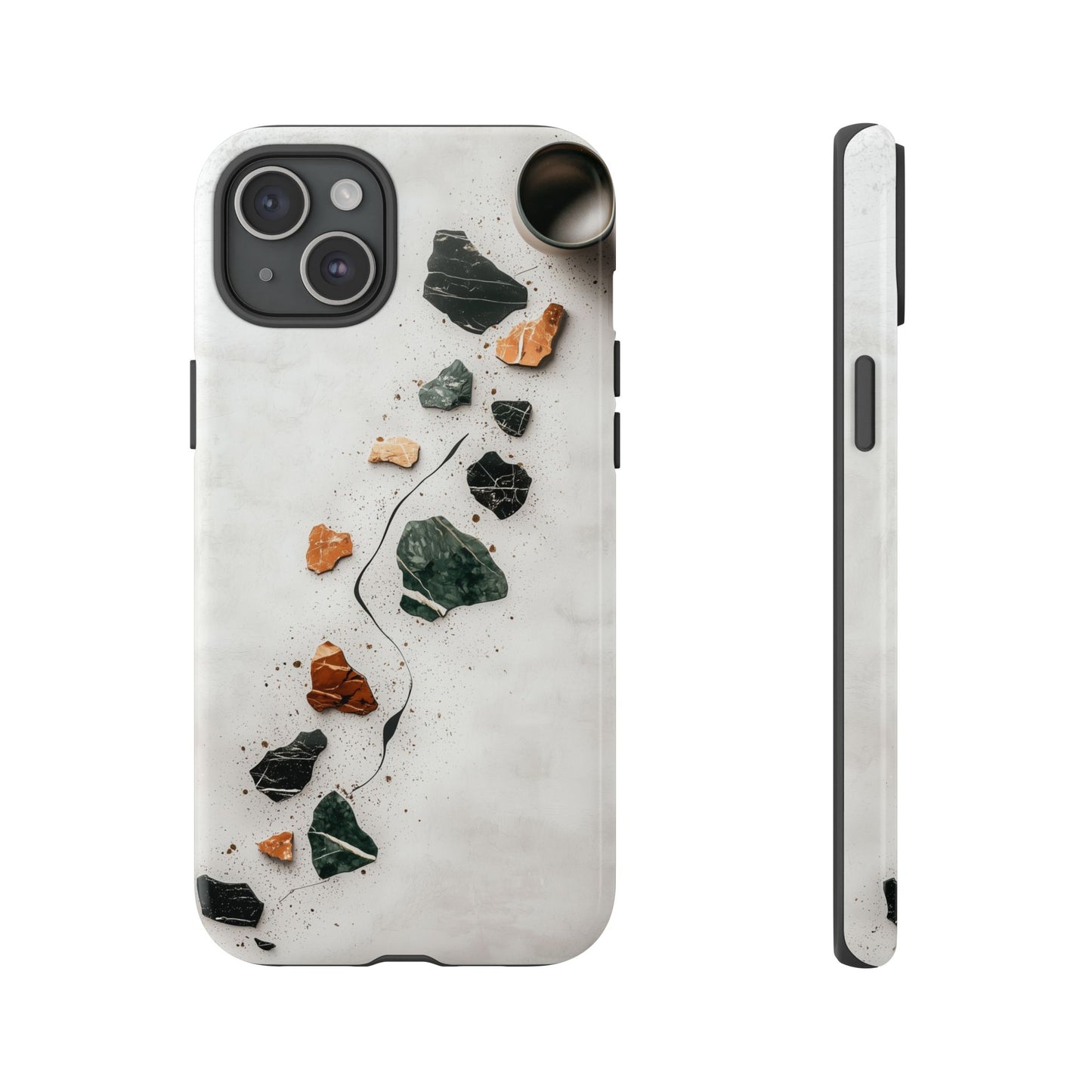 Minimalist Terrazzo Flow Phone Case for iPhone, google Pixel & Samsung