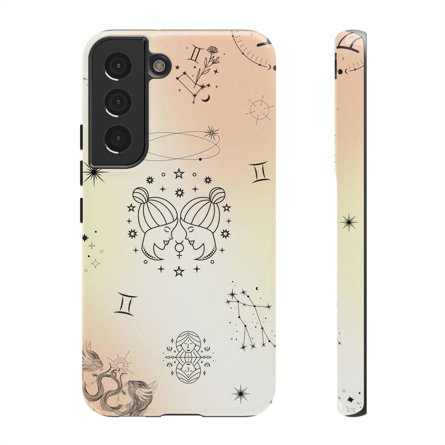 Gemini Zodiac Sign Phone Case β Playful & Dynamic Design for iPhone, Samsung & Google Pixel