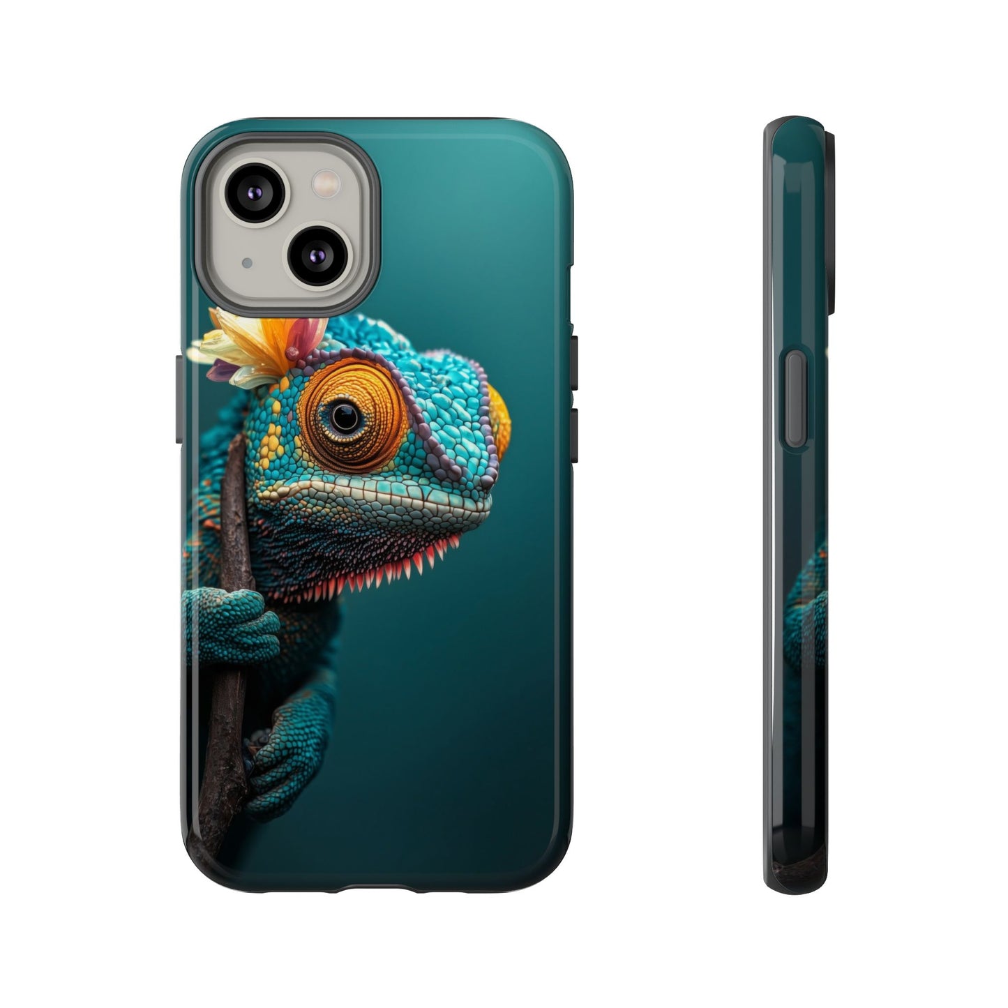 Color Shift Chameleon – Vibrant Reptile Skin Phone Case for iPhone, Pixel & Samsung