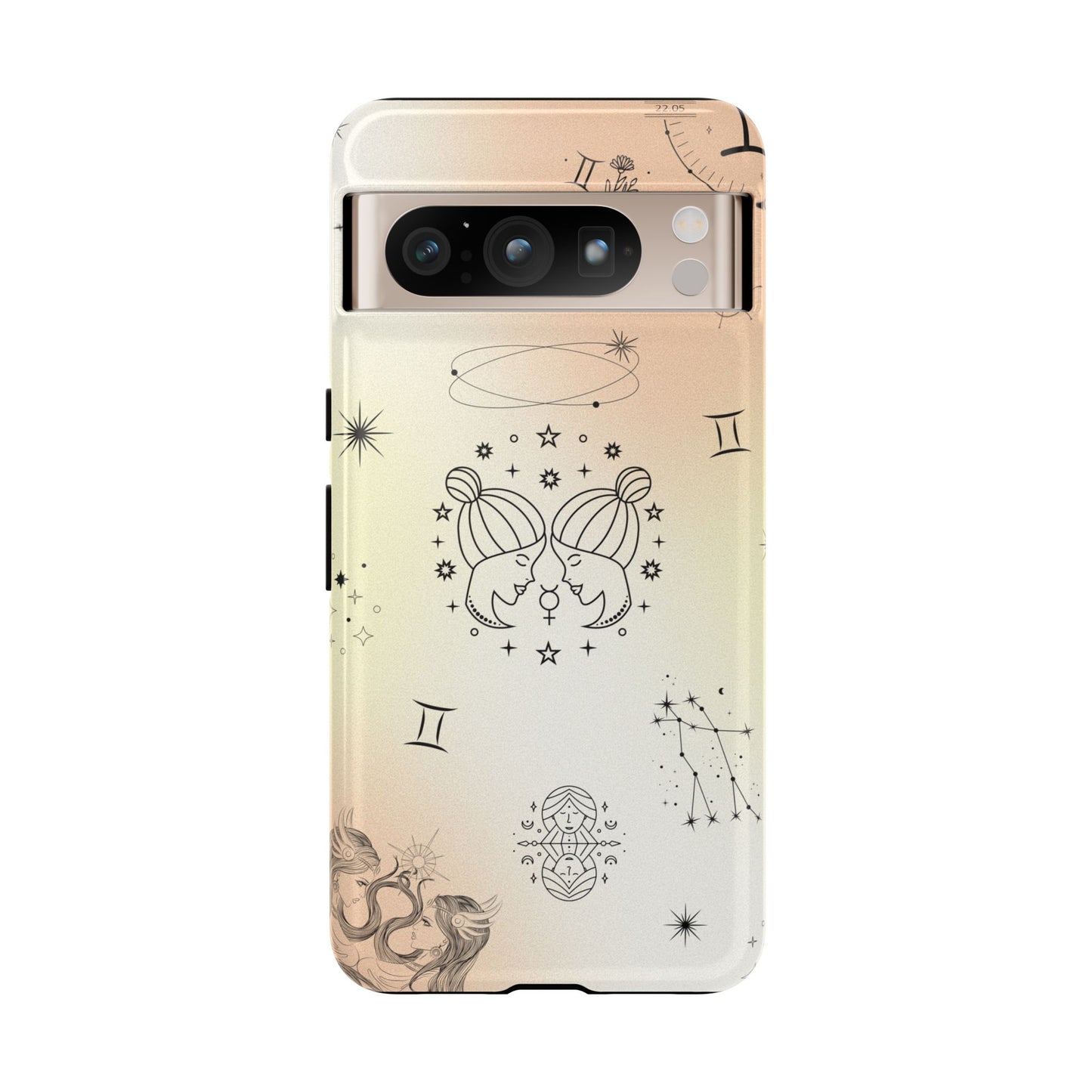 Gemini Zodiac Sign Phone Case β Playful & Dynamic Design for iPhone, Samsung & Google Pixel