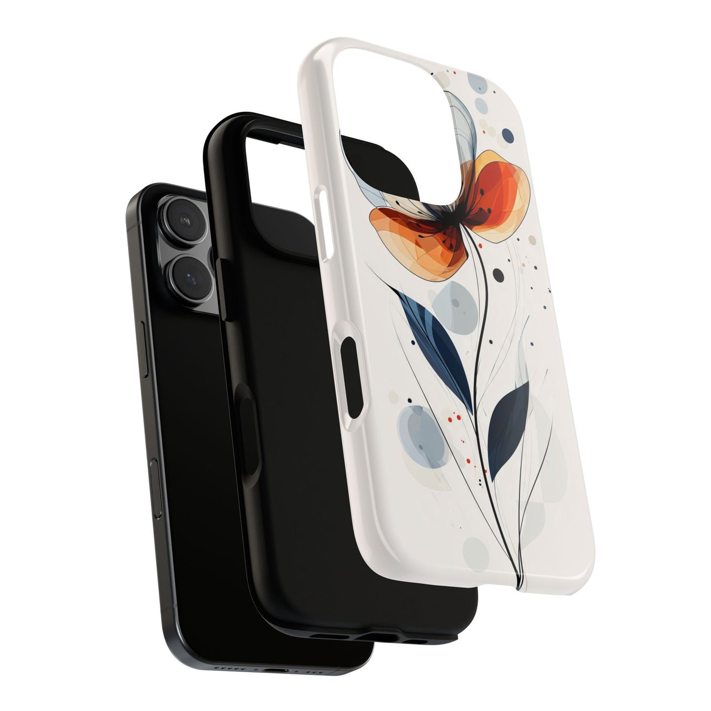Bloom in Motion – Artistic Floral Phone Case for iPhone, Pixel & Samsung