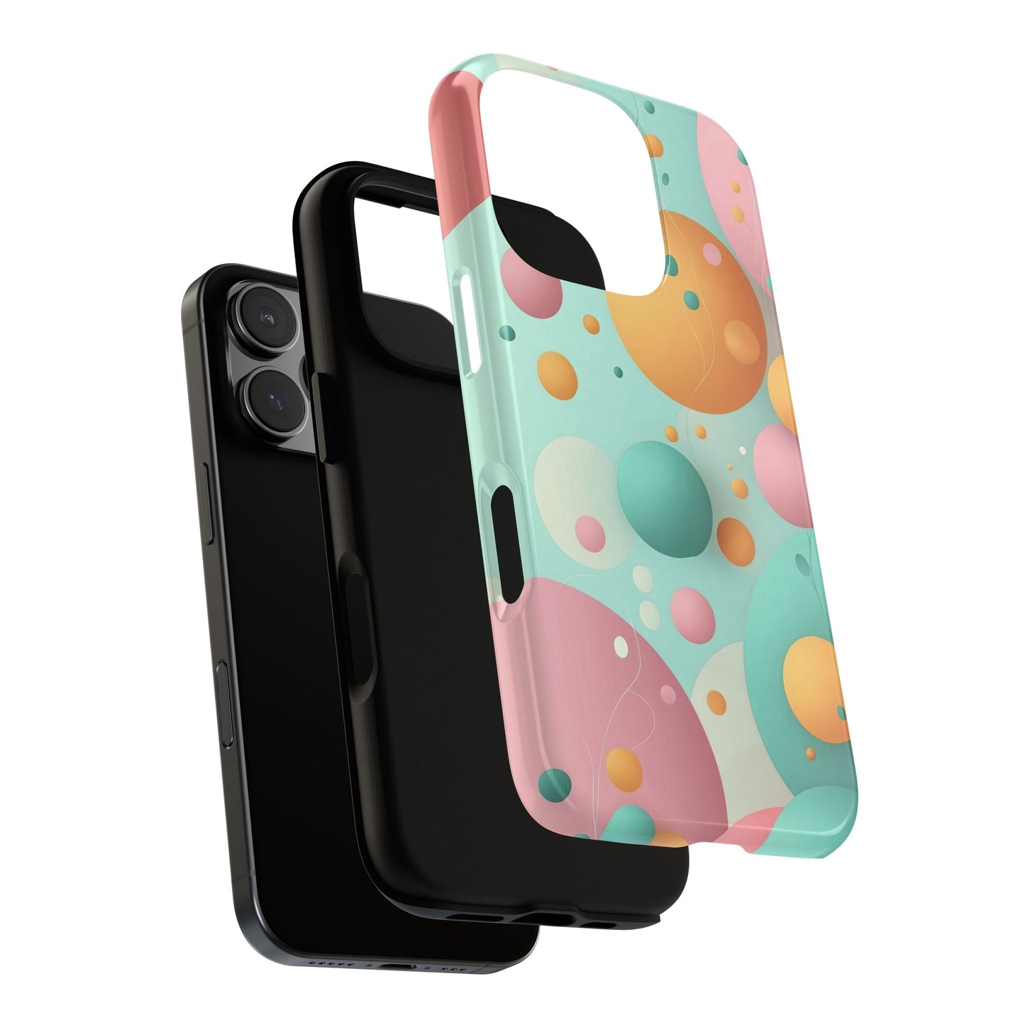Bubble Pop Delight – Abstract Food-Themed Phone Case for iPhone, Samsung & Pixel