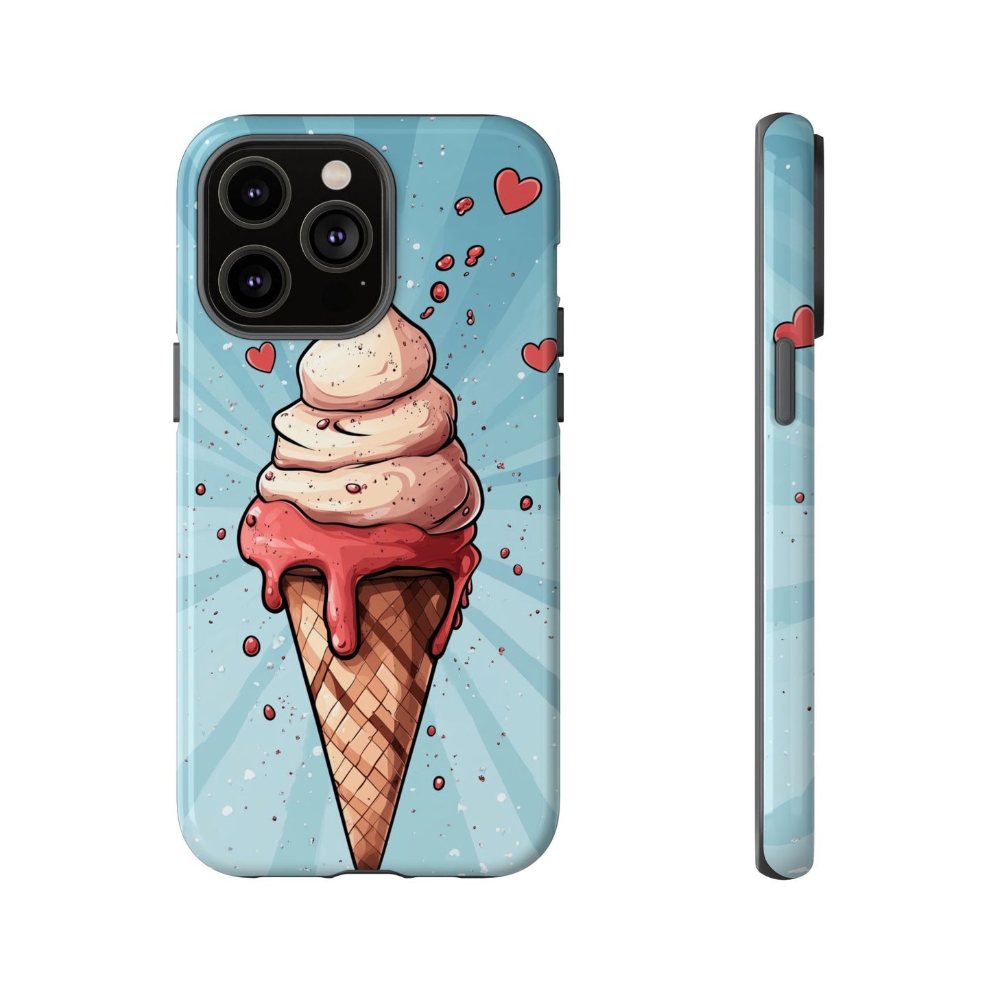 Sweet Scoop Anime Ice Cream Phone Case iPhone, Samsung, Google Pixel