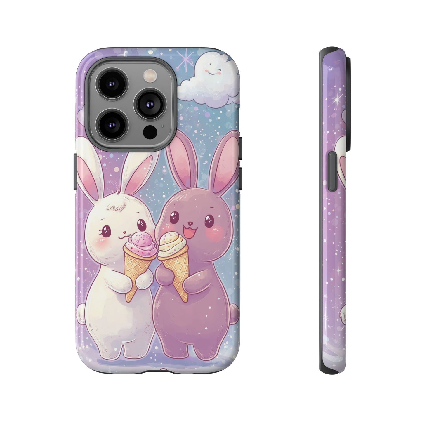 Bunny Bliss β Kawaii Anime Phone Case for iPhone, Samsung, Google Pixel