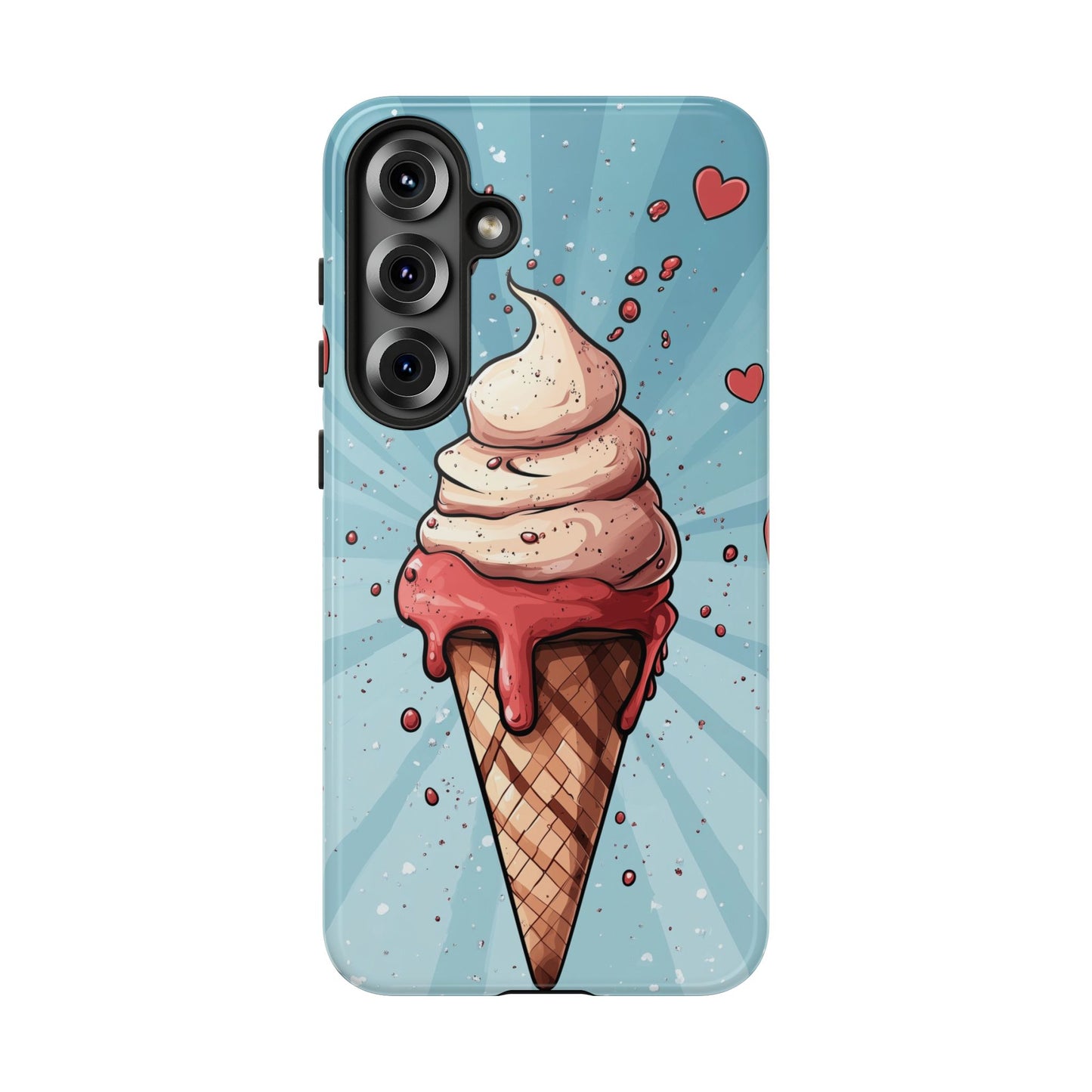 Sweet Scoop Anime Ice Cream Phone Case iPhone, Samsung, Google Pixel