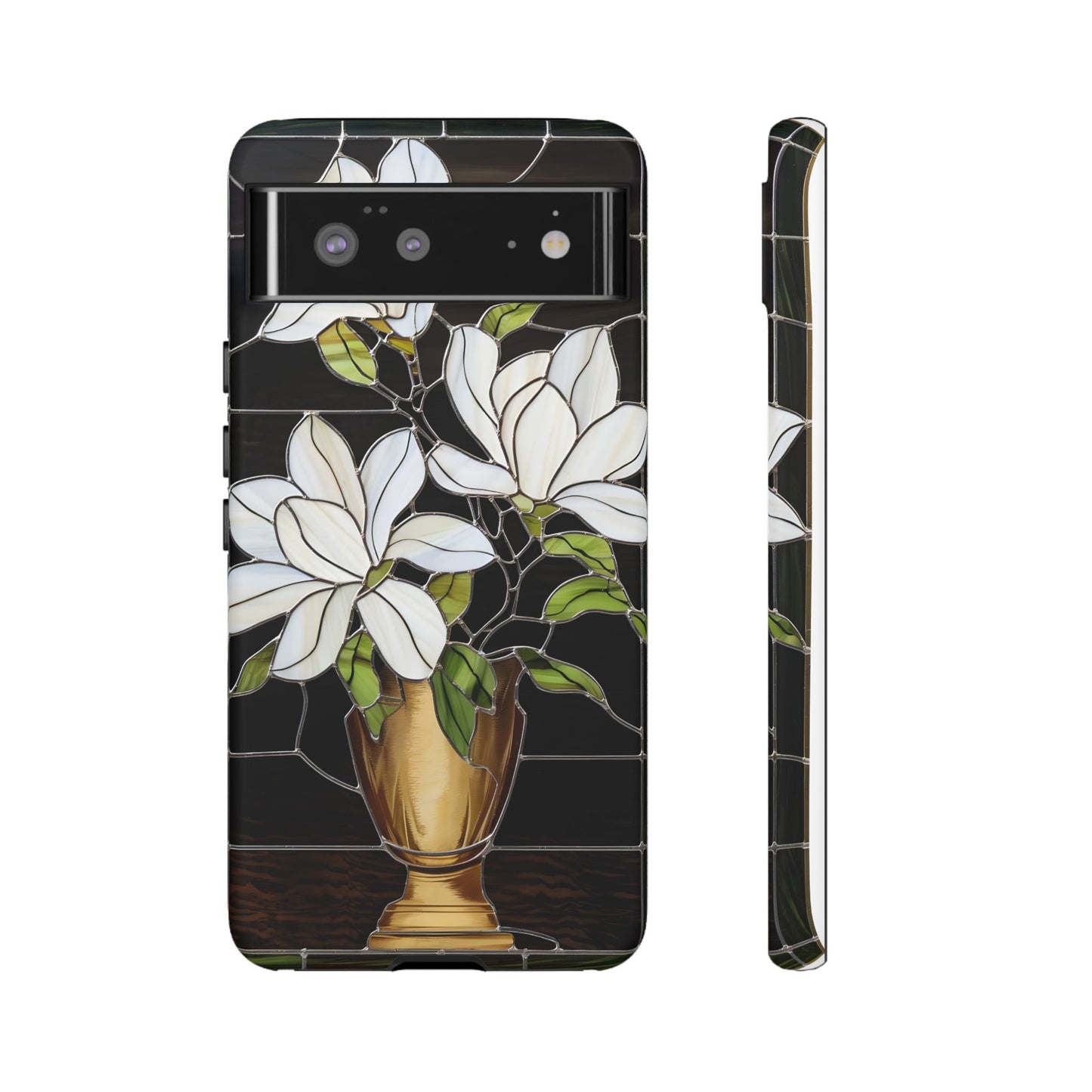Stained Glass Floral Phone Case