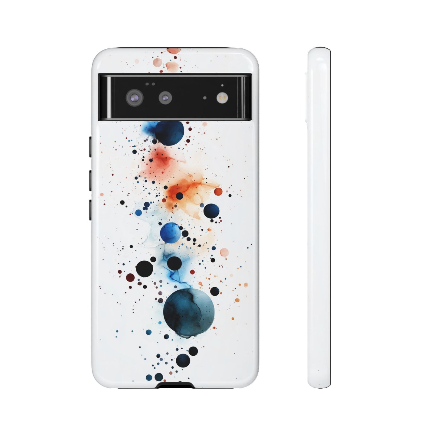 Celestial Splash" – Watercolor Abstract Phone Case for iPhone, google Pixel & Samsung