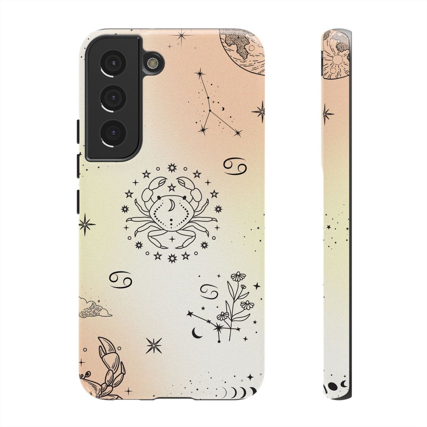 Cancer Zodiac Sign Phone Case β Soft & Protective Shell for iPhone, Samsung & Google Pixel