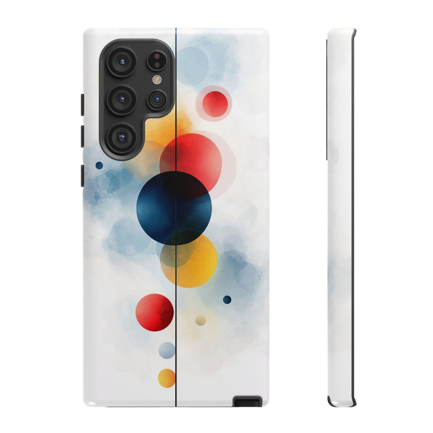 Celestial Balance – Watercolor Abstract Phone Case for iPhone, Samsung & Pixel