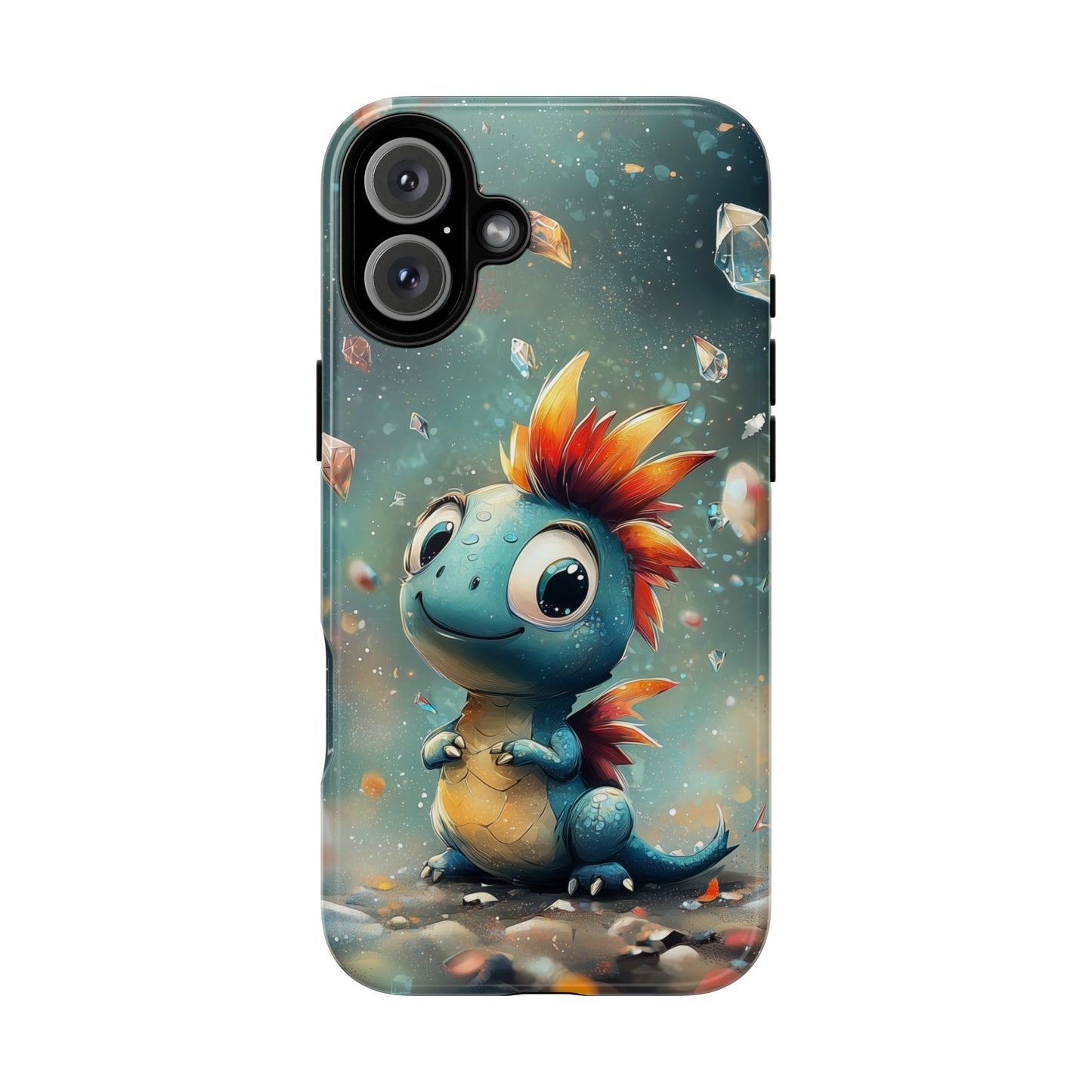 Crystal Hatchling β Enchanted Baby Dragon Phone Case for iPhone, Samsung, Google Pixel