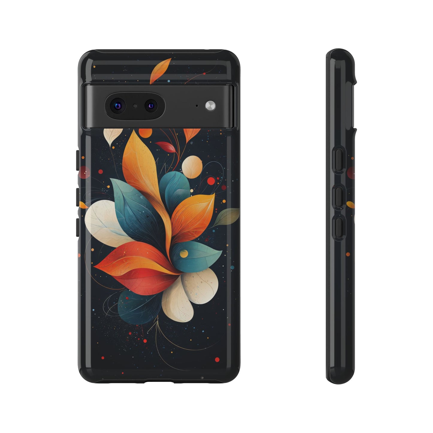 Midnight Bloom – Cosmic Floral Phone Case for iPhone, Pixel & Samsung