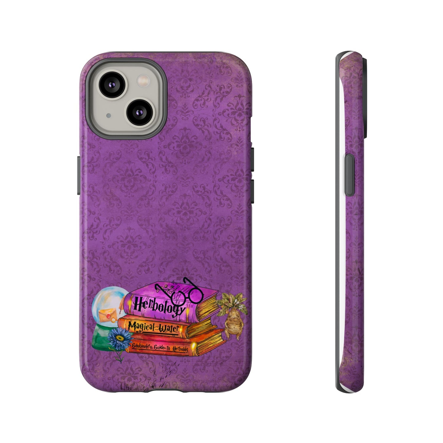 Herbology, Magical Water Witchy Phone Case for iPhone, Samsung & Google Pixel, Books Lover Gift
