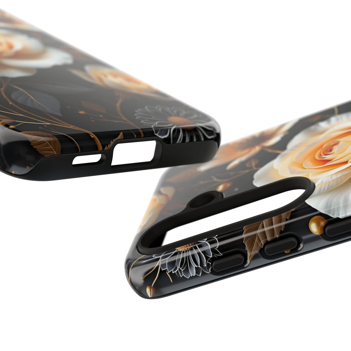 Elegant 3D Floral Design, Botanical Phone Case design for Iphone.