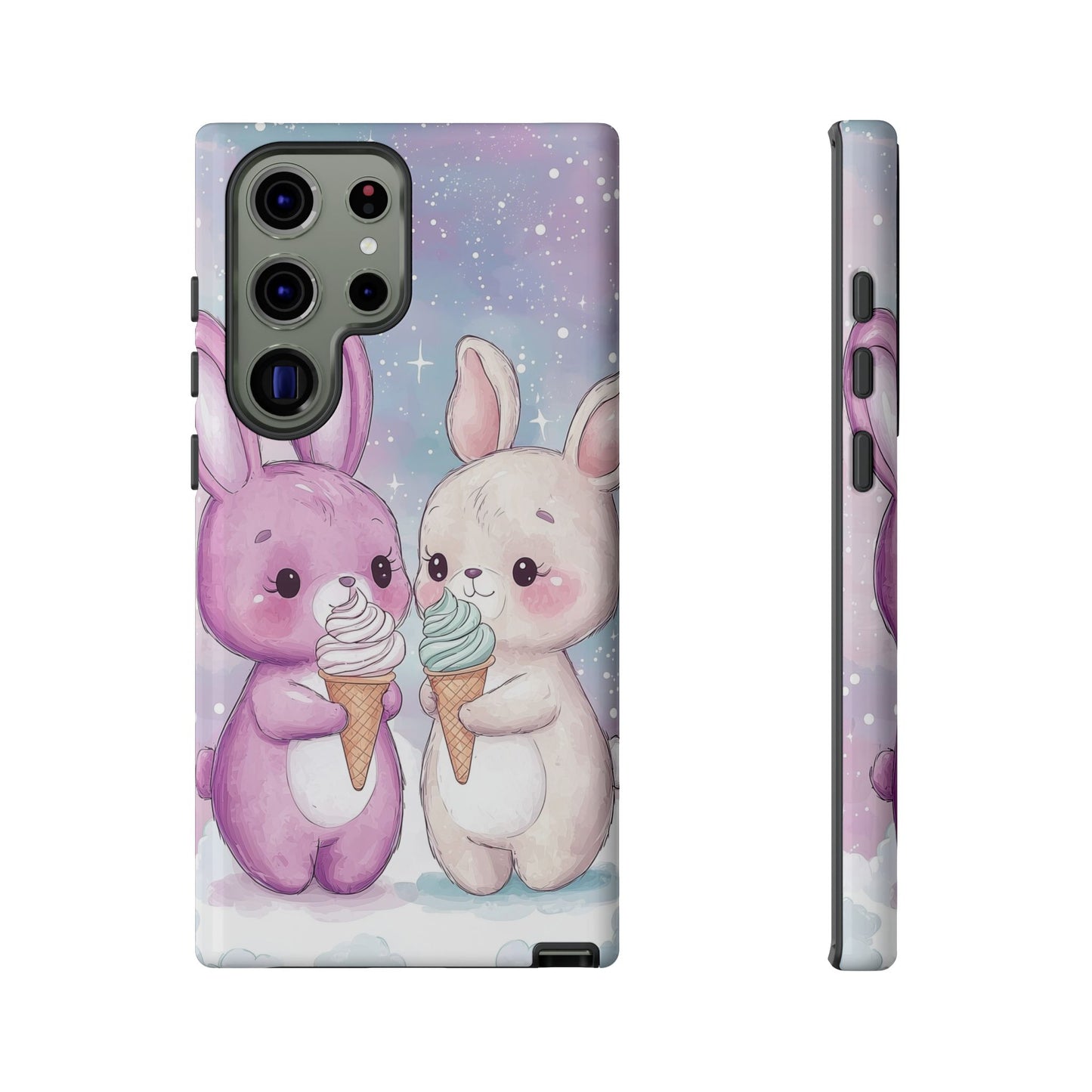 Sweet Bunny Bliss - Kawaii Anime Phone Case for iPhone, Samsung, Google Pixel