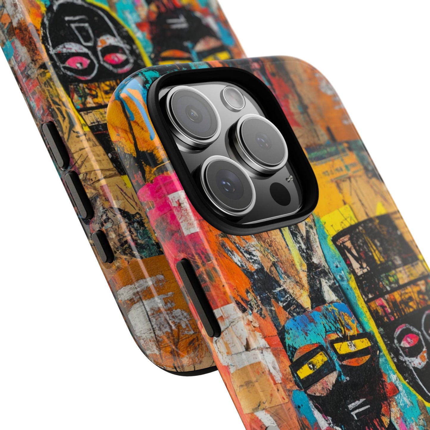 Jean-Michel Basquiat Phone Case – Street Art Phone Cover - iPhone, Samsung & Google Pixel Cover - Artistic Painting Case, Art Lover Gift