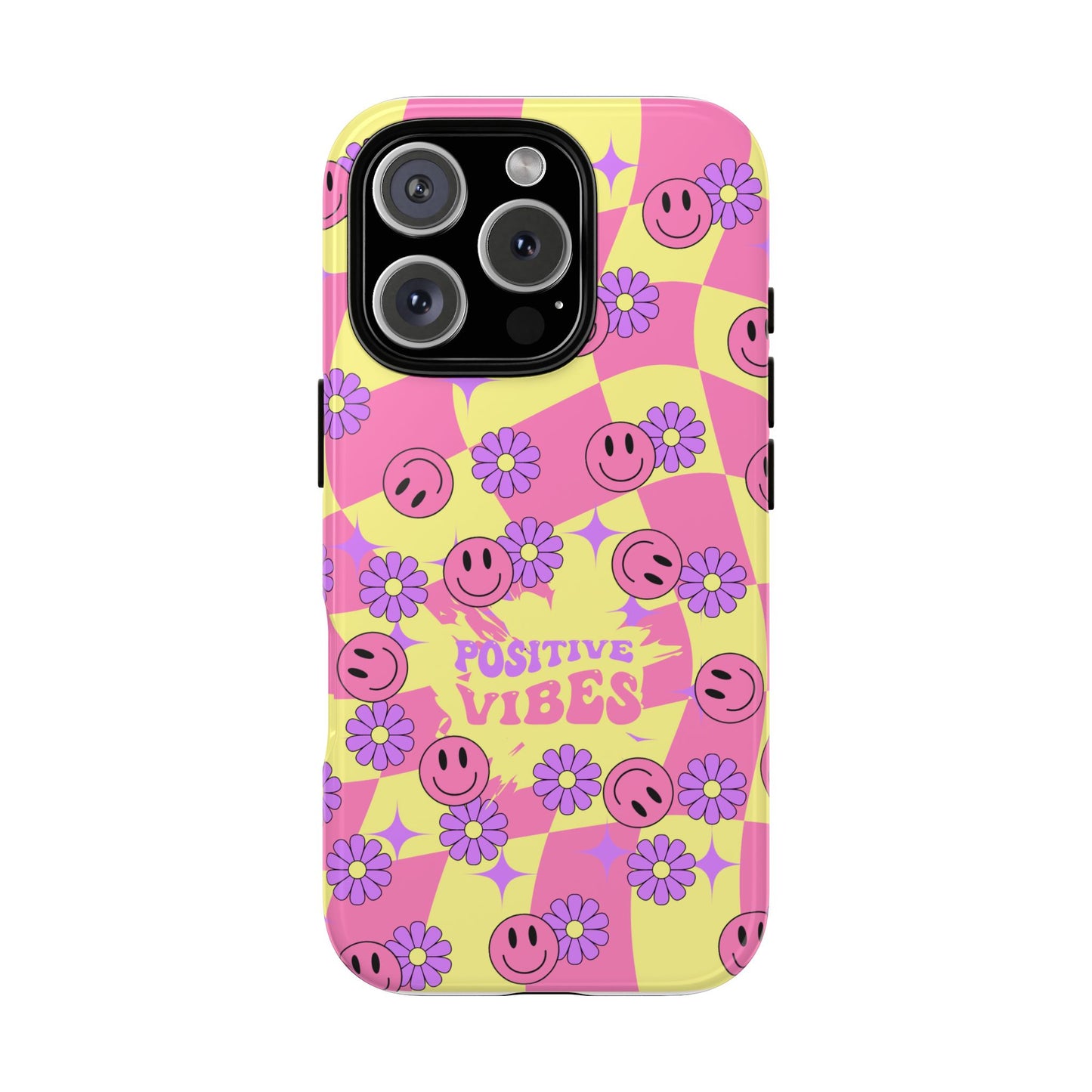 Positive Vibes Phone Case β Aesthetic Motivational Cover for iPhone, Samsung & Google Pixel